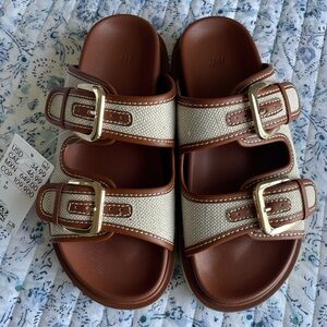 NWT H&M Chunky Sandals